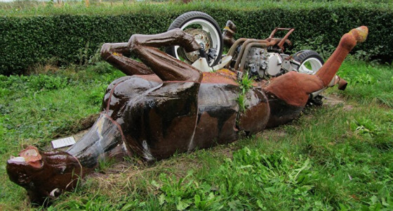Lelijkste kunstwerk van Nederland: Paard van Oudewater